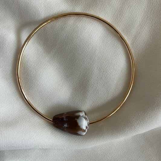 8” rat cone shell Bangle ￼