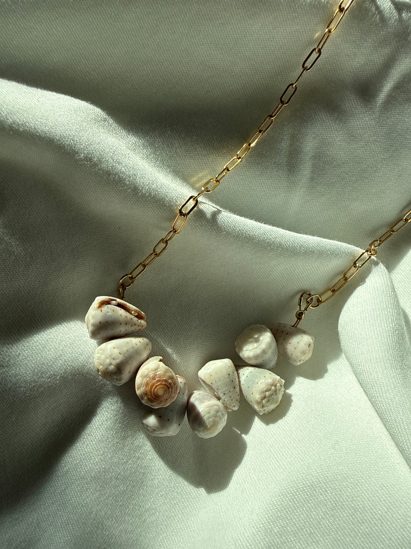 messy Abbreviated necklace